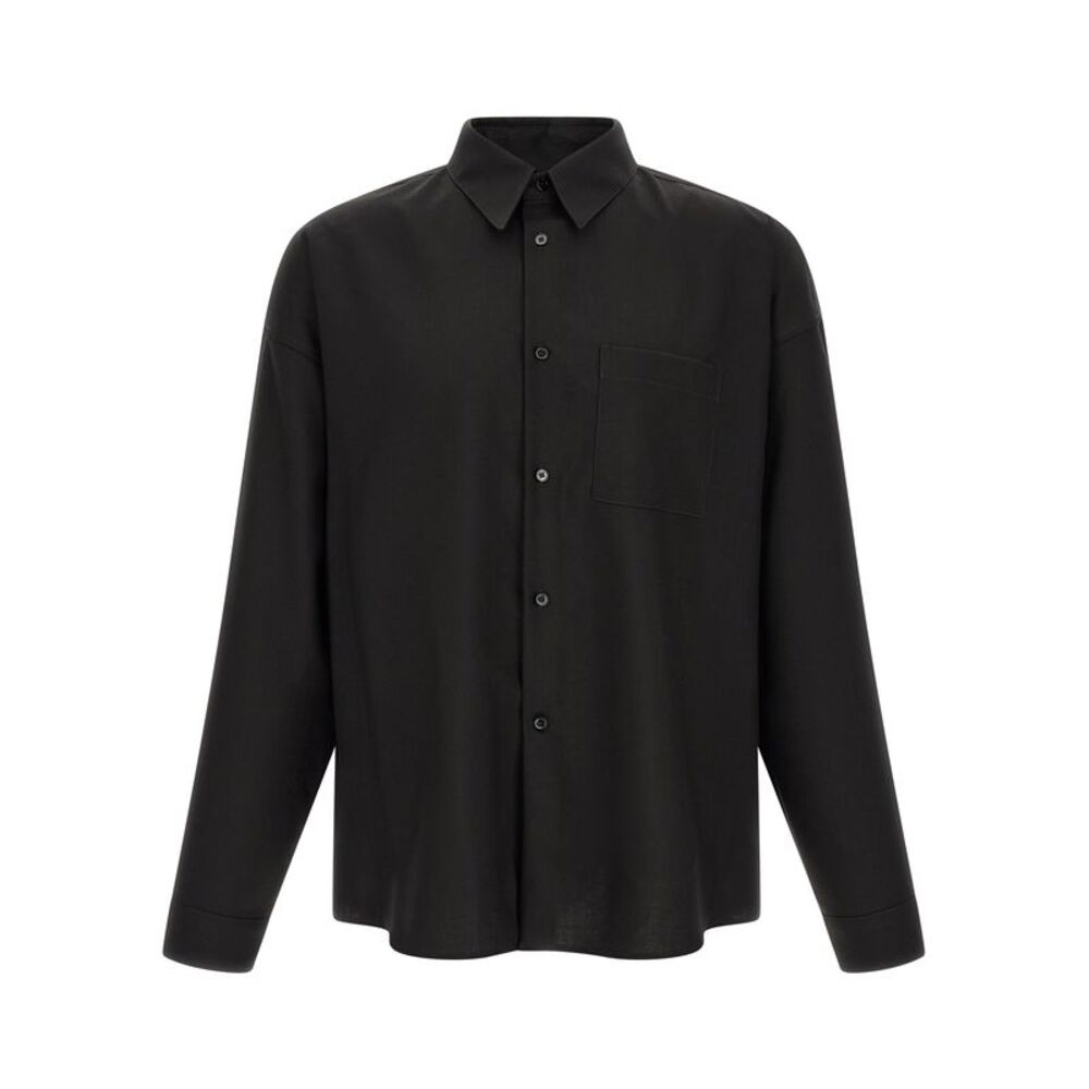 Marni Men Wool Shirt With Pocket